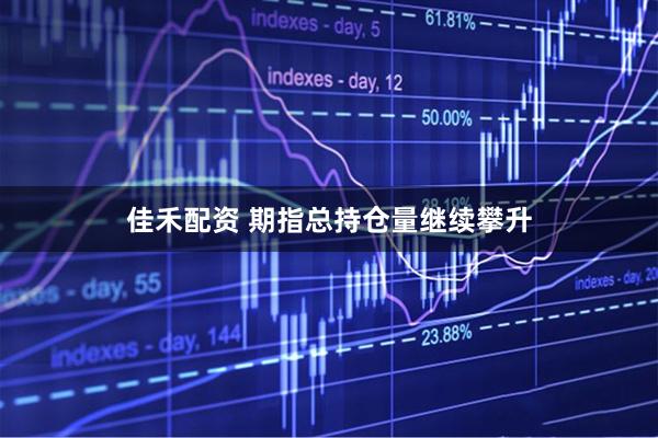 佳禾配资 期指总持仓量继续攀升