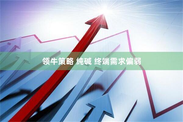 领牛策略 纯碱 终端需求偏弱