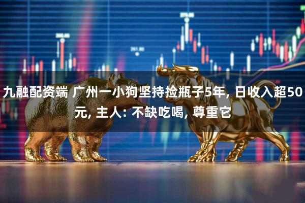 九融配资端 广州一小狗坚持捡瓶子5年, 日收入超50元, 主人: 不缺吃喝, 尊重它